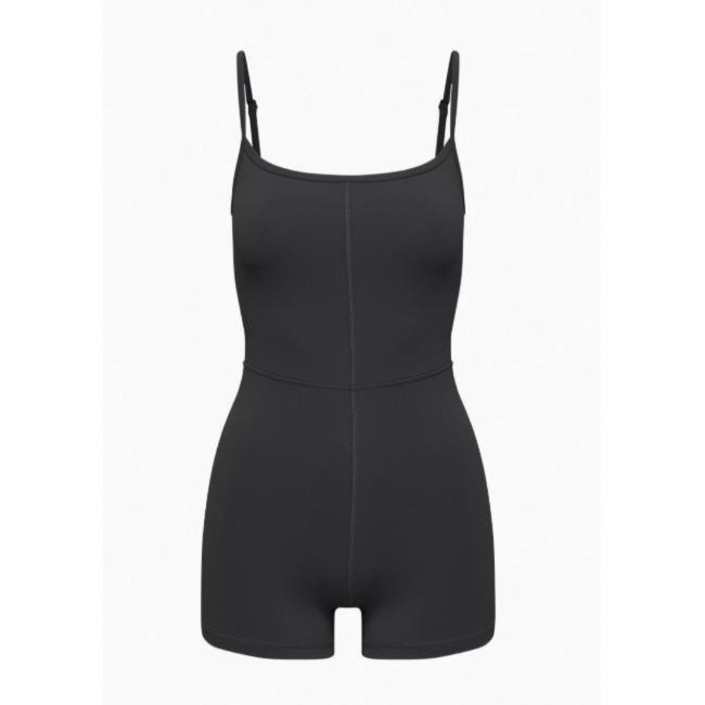 Aritzia Golden BUTTER Essential 5" Romper, Black, 2XS